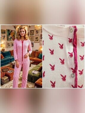 PLAYBOY INTIMATES One-piece Lounge Pajamas